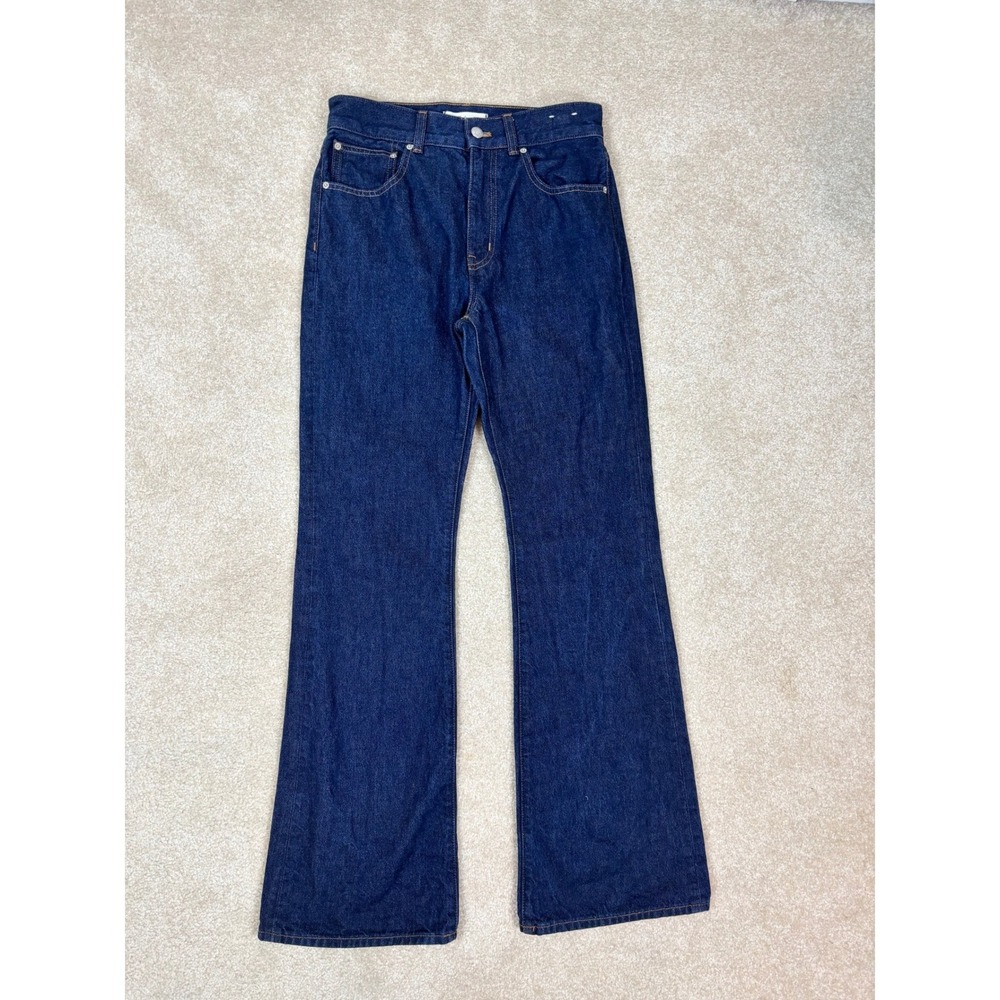 Madewell The Vintage Flare Jean Dark Indigo High Rise 100% Cotton DM9455 Size 27
